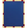 Activity Center PlayPanels® - Rectangle, 31" x 48" - Blue with Yellow Piping