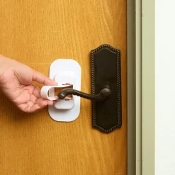 Adhesive Lever Door Lock