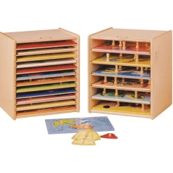 Adjustable 12-Space Puzzle Rack