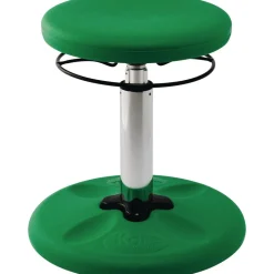 Adjustable Wobble Stool, 14"-19"H - Green