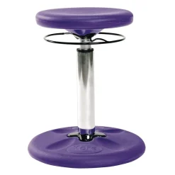 Adjustable Wobble Stool, 14"-19"H - Purple
