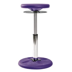 Adjustable Wobble Stool, 14"-19"H - Purple