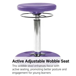 Adjustable Wobble Stool, 14