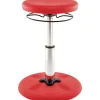 Adjustable Wobble Stool, 14"-19"H - Red