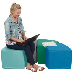 Adult SoftScape Wedge Ottoman 16