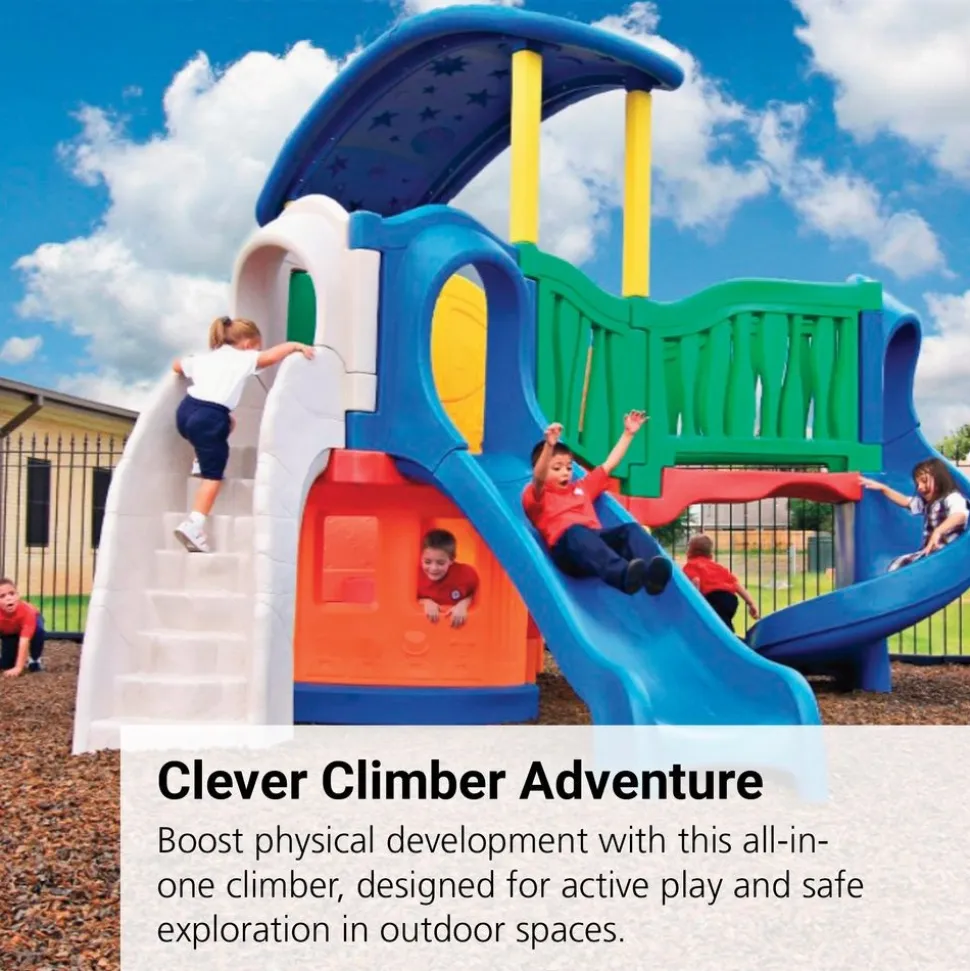 "All In" Clever Climber™ - Contemporary, Surface Mount with Ground Spikes