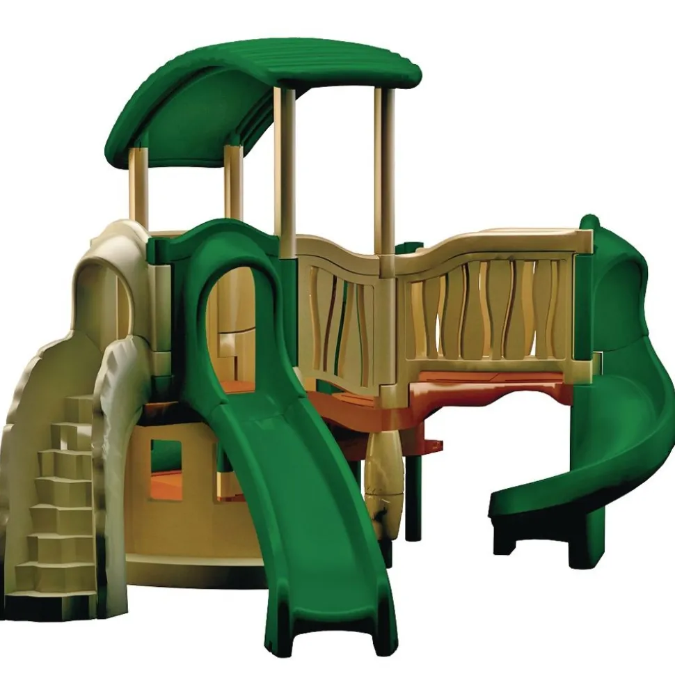 "All In" Clever Climber™ - Natural, Surface Mount with Ground Spikes