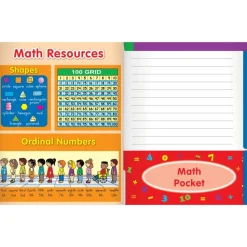 All-In-One Subjects 4-Pocket Folders - Set of 12