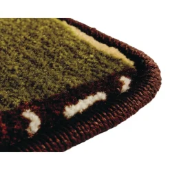 Alphabet Around Literacy 4' x 6' Rectangle KIDSoft Premium Carpet