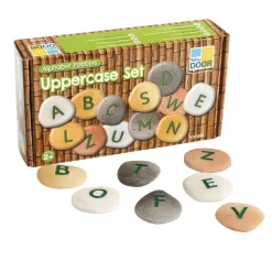 Alphabet Letter Pebbles - Uppercase, Set of 26