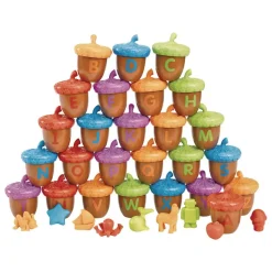 Alphabet Letters on Acorns Activity Set