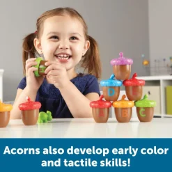 Alphabet Letters on Acorns Activity Set