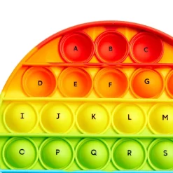 Alphabet Sensory Bubble Poppers - Set of 6