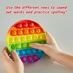 Alphabet Sensory Bubble Poppers - Set of 6