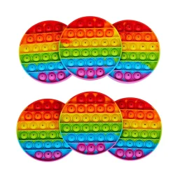 Alphabet Sensory Bubble Poppers - Set of 6