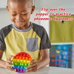 Alphabet Sensory Bubble Poppers - Set of 6
