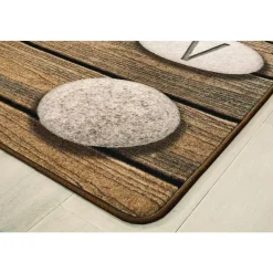 Alphabet Stones Seating 6' x 9' Rectangle Pixel Perfect Carpet