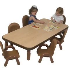 Angeles® BaseLine® Rectangular Toddler Table & Chair Set - 60