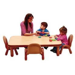 Angeles® BaseLine® Rectangular Toddler Table & Chair Set - 48
