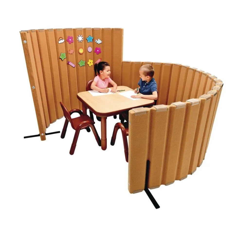 Angeles® BaseLine® Sound Sponge® Quiet Dividers® 48"H x 10'L in Natural