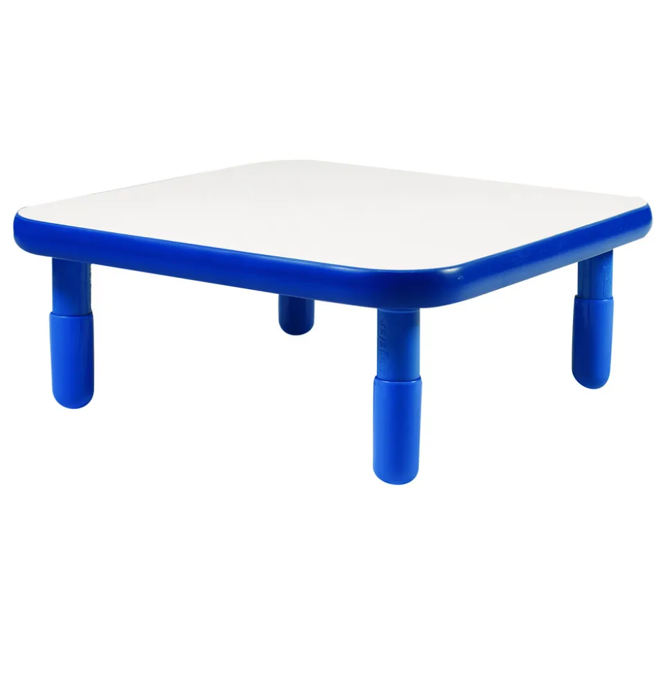 Angeles® BaseLine® 30" Square Table, 12"H - Blue
