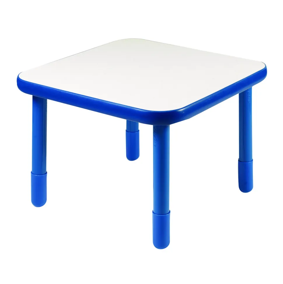 Angeles® BaseLine® 30" Square Table, 22"H - Blue