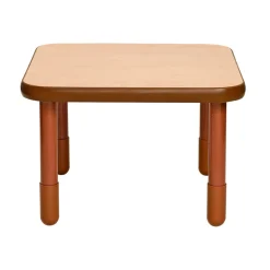 Angeles® BaseLine® 30" Square Table, 20"H - Natural Cocoa