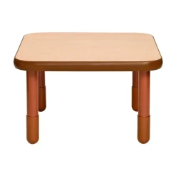 Angeles® BaseLine® 30" Square Table, 18"H - Natural Cocoa