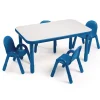 Angeles® BaseLine® 30" x 48" Rectangle Table, 20"H - Royal Blue