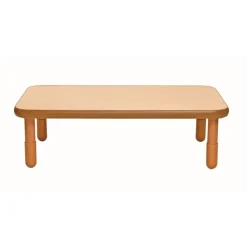 Angeles® BaseLine® 30" x 48" Rectangle Table, 14"H - Natural Cocoa