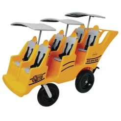 Angeles® Bye-Bye Bus® 6 Passenger Stroller