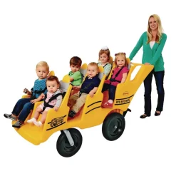 Angeles® Bye-Bye Bus® 6 Passenger Stroller