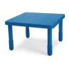 Angeles® MyValue™ Table 28" Square, 12" Leg Height - Blue
