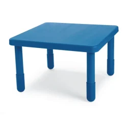 Angeles® MyValue™ Table 28" Square, 16" Leg - Blue