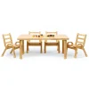 Angeles® NaturalWood™ Collection Rectangular Table 18"H