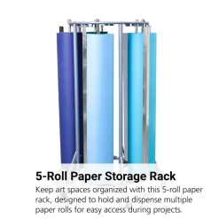 Angeles® 5-Roll, 36" Paper Rack