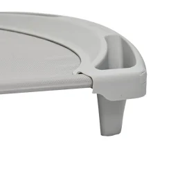 Angeles® SpaceLine® Standard Cot 54-1/2"L- Set of 4- Gray