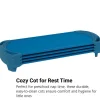 Angeles® SpaceLine® Standard Cot 54-1/2"L - Set of 4 - Blue