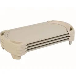 Angeles® SpaceLine® Toddler Cot 42"L- Set of 4 Sand