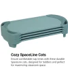 Angeles® SpaceLine® Toddler Cot 42"L - Set of 4 Teal Green