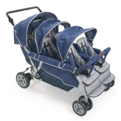Angeles® SureStop™ Folding Commercial Bye-Bye® Stroller - 6 Seat