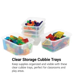 Angeles® Value Line™ Cubbie Trays -Clear