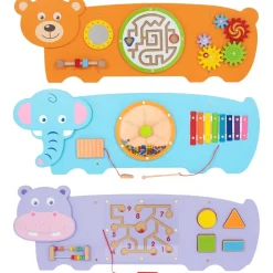 Animal Friends Sensory Wall Panels - Set of 3
