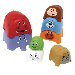 Animal Party Stacker Toy - Set of 8