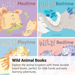 Animal Wild! Set of 4 Board Books