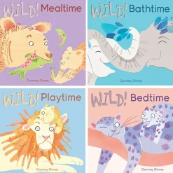 Animal Wild! Set of 4 Board Books