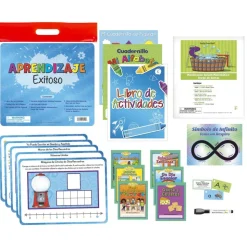 Aprendizaje Exitoso: Jardín de infancia - Lectura y Matemáticas (Spanish Learning Success: Grade K - Reading, Math, & SEL)