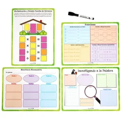 Aprendizaje Exitoso: Trecer Grado - Lectura y Matemáticas (Spanish Learning Success: Grade 3 - Reading, Math, & SEL)