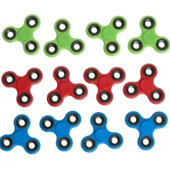 Assorted Colors Fidget Spinners - 12 Pack