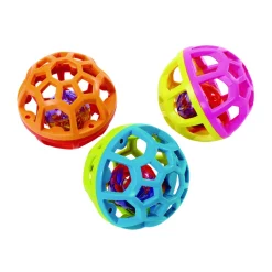 Baby Toy, Easy-Grasp, Bounce 'n' Roll Balls - Set of 3